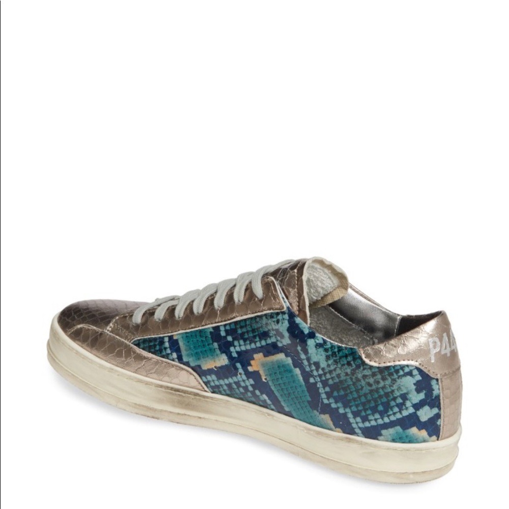 P448: John BS Colorblock Metallic Sneaker